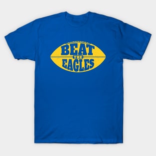 Beat the Eagles // Vintage Football Grunge Gameday T-Shirt